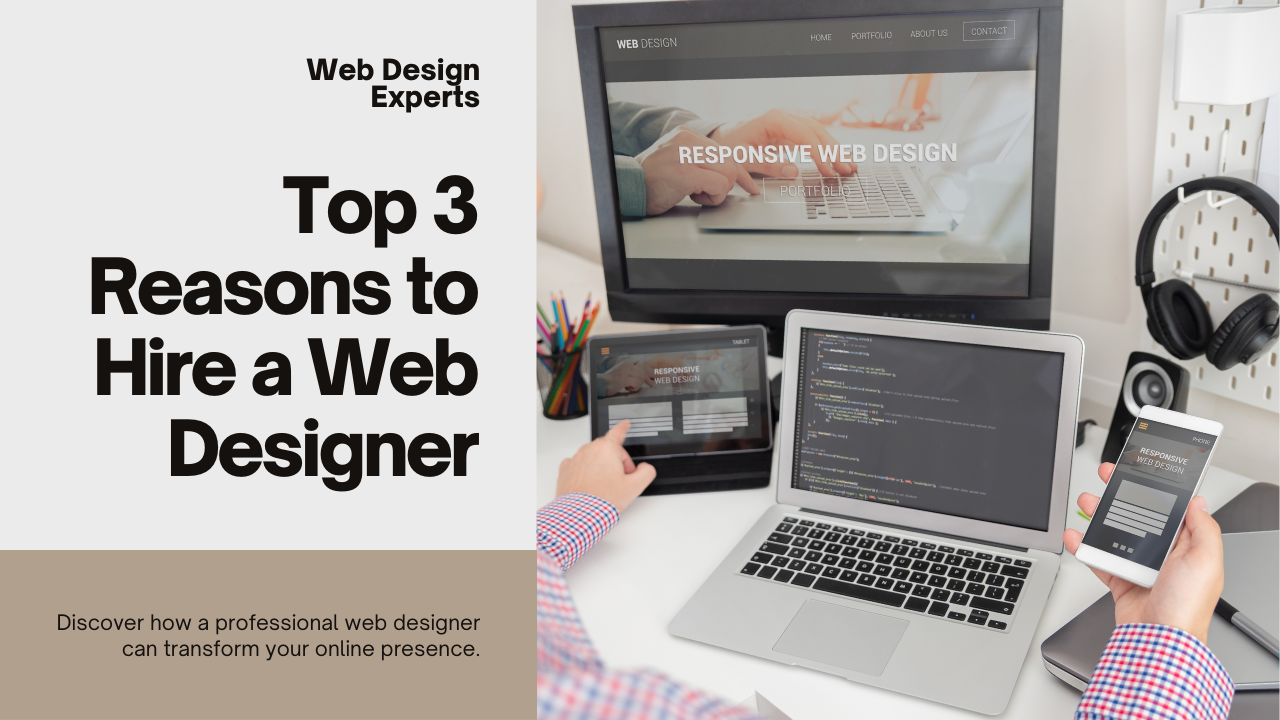 Top 3 Reasons Why should you hire a web designer? Webshark Blogs